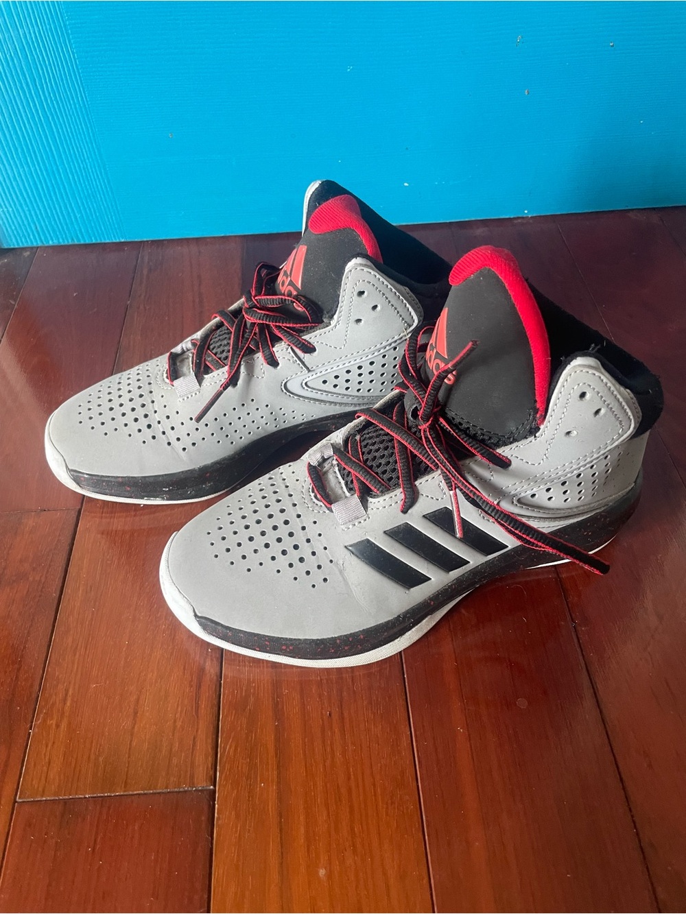 Adidas Cross'Em Up 2016 K Boys Big Kid High-Top Basketball Shoes